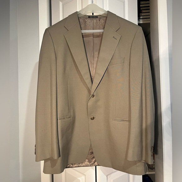 Other - Mens Suit Set 44L 40L Jacket and Pants Wool Classic Business Wear